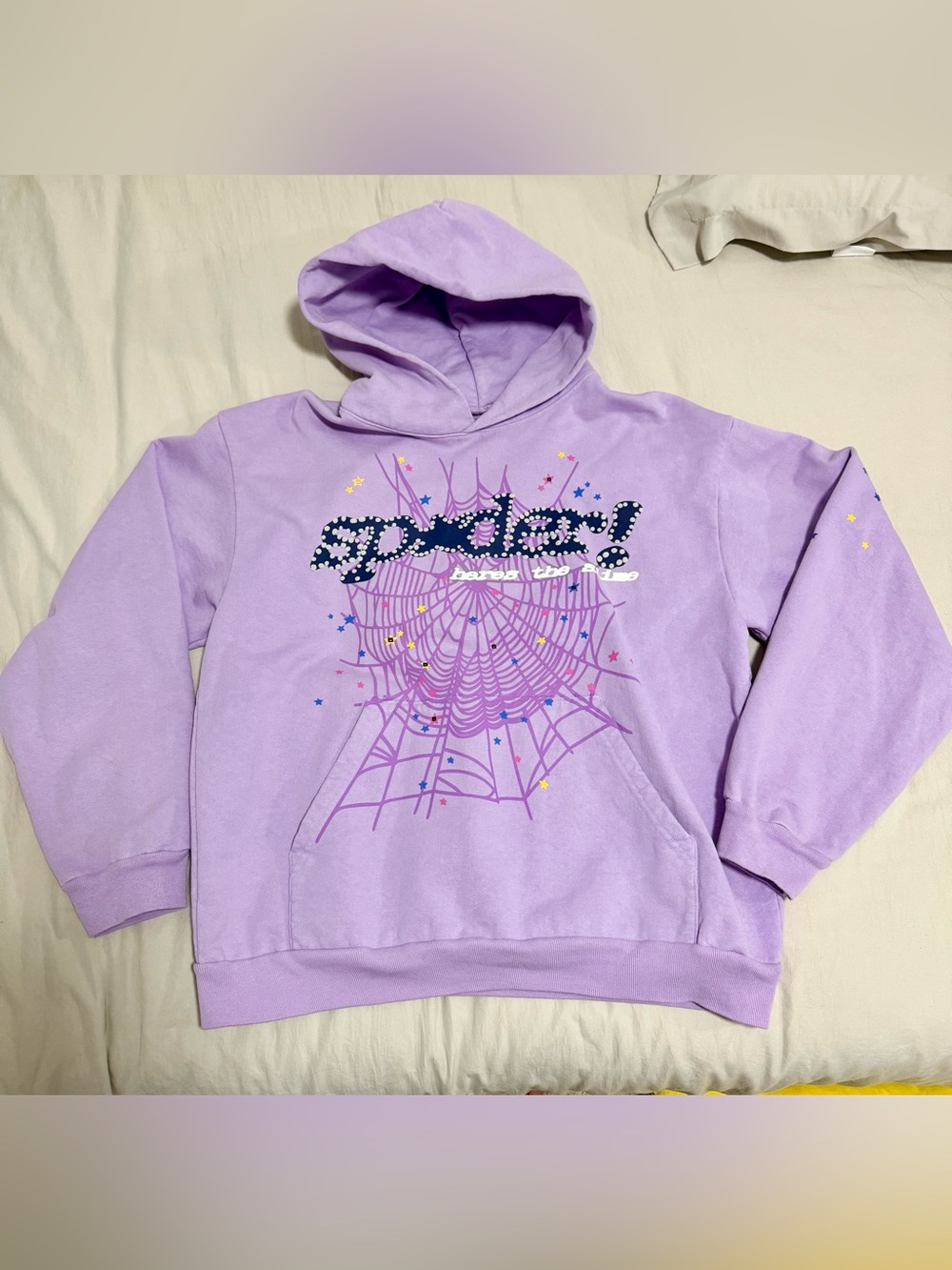 Sp5der Açaí Hoodie - Size Large